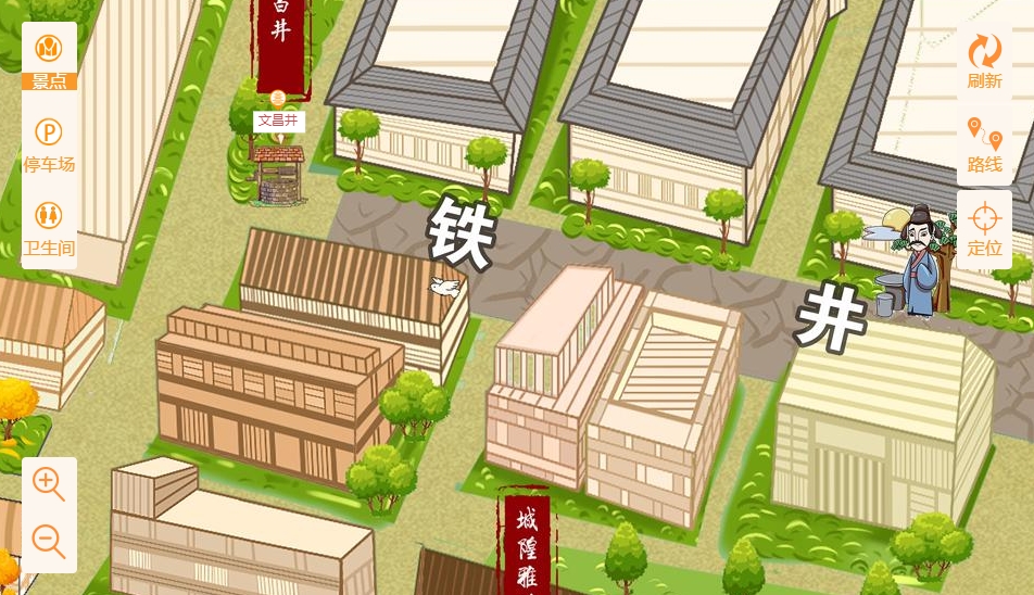 徐州智慧景区：手绘地图与语音导览的完美融合